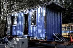 D.I. von Briesen's Eco Box. A shipping container home.