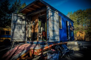 D.I. von Briesen's Eco Box. A shipping container home.