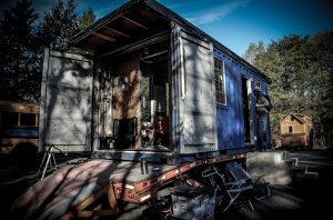 D.I. von Briesen's Eco Box. A shipping container home.