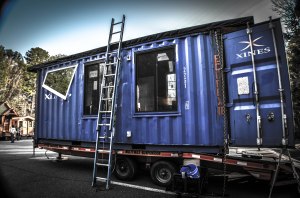 D.I. von Briesen's Eco Box. A shipping container home.