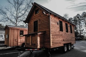Tiny house built by Wishbone Tiny Homes