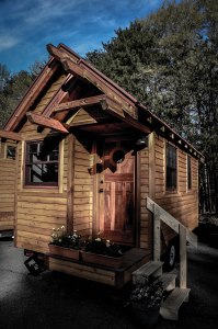 Tiny house built by Wishbone Tiny Homes