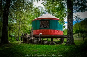 Yurt on Riverstone Organic Farm